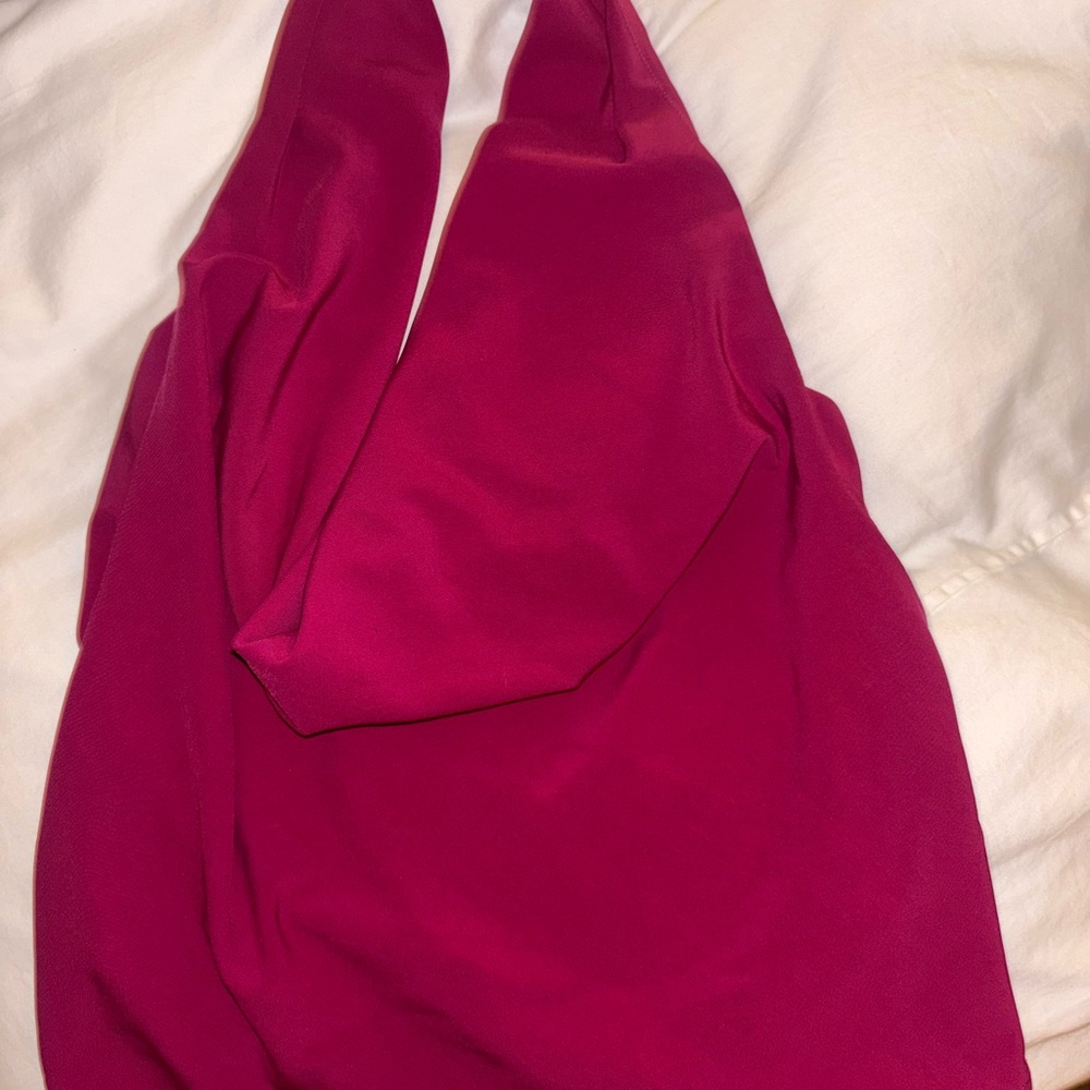 Zara Fuchsia Halter Top -like new!